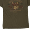 Vintage khaki Eden Prairie, Minnesota Harley Davidson T-Shirt - mens large