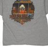 Vintage grey Sturgis, Deadwood, South Dakota Harley Davidson T-Shirt - mens x-large