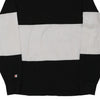 Vintage black & white Champion Rugby Shirt - mens medium