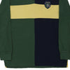 Vintage green Izod Rugby Shirt - mens medium