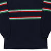 Vintage navy Made in USA Italy Halbro Rugby Shirt - mens x-large