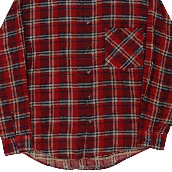 Vintage red Fastwear Flannel Shirt - mens large