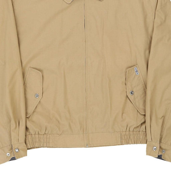 Vintage beige Subway Harrington Jacket - mens x-large