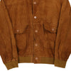 Vintage brown Unbranded Suede Jacket - mens xxx-large