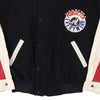 Vintage navy USA Mondetta Varsity Jacket - mens medium