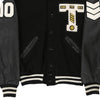 Vintage black Dukes Varsity Jacket - womens x-large