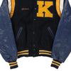 Vintage block colour Holloway Varsity Jacket - mens x-large