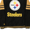 Vintage black Pittsburgh Steelers Nfl Varsity Jacket - mens xx-large