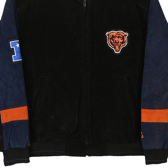 Vintage block colour Chicago Bears Nfl Varsity Jacket - mens x-large