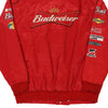 Vintage red Budweiser Chase Authentics Varsity Jacket - mens x-large