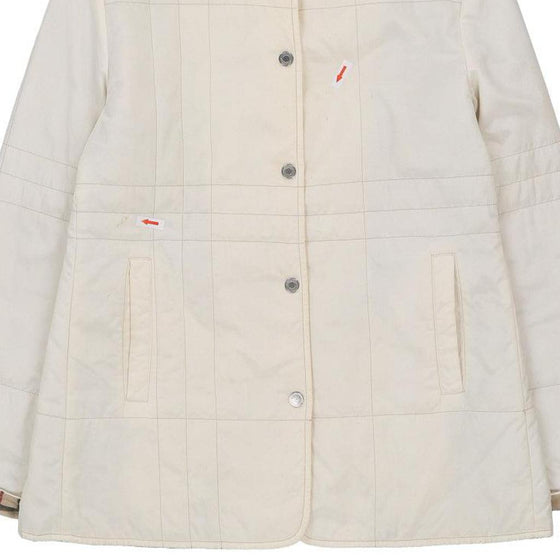 Burberry London Jacket - Small Cream Cotton