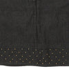 Moschino Mini Denim Skirt - 28W UK 8 Black Cotton