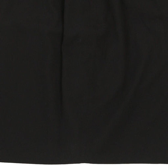 Oliver By Valentino Mini Skirt - 28W UK 8 Black Cotton