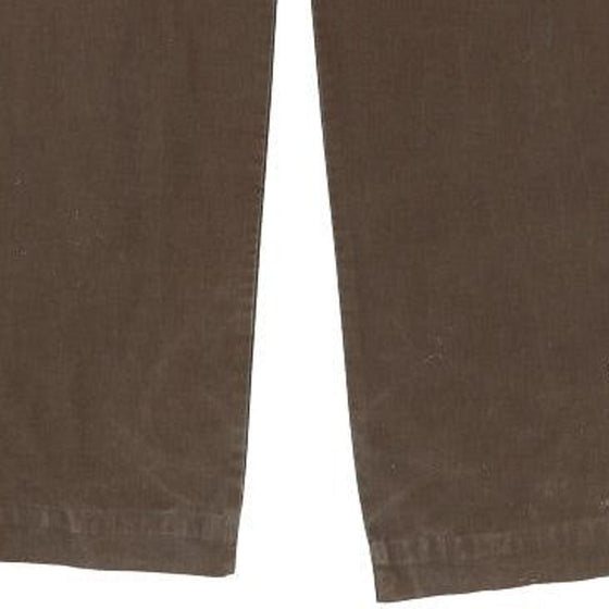 Vintage brown Moschino Jeans Trousers - mens 32" waist