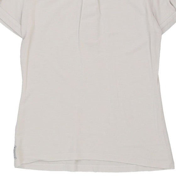 Armani Jeans Polo Shirt - Small White Cotton