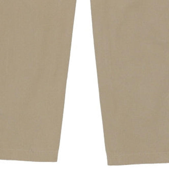 Burberry Brit Trousers - 30W UK 8 Beige Cotton