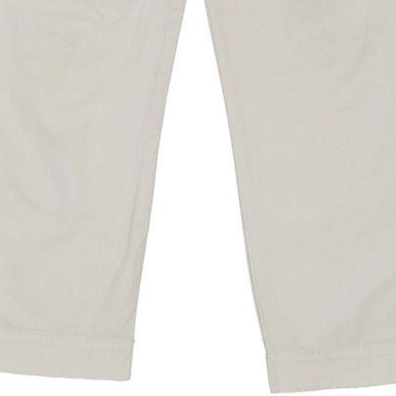 Armani Jeans Trousers - 28W UK 8 White Cotton