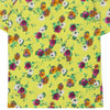 Best Company Floral T-Shirt - Small Yellow Cotton