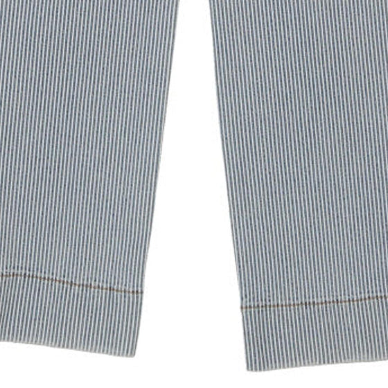 Blumarine Striped Jeans - 28W UK 8 Blue Cotton