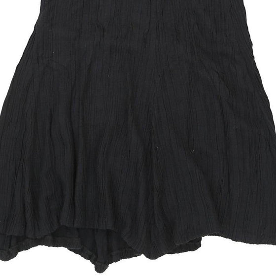 Cavalli Class Midi Skirt - 28W UK 8 Black Viscose