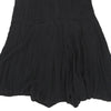 Cavalli Class Midi Skirt - 28W UK 8 Black Viscose