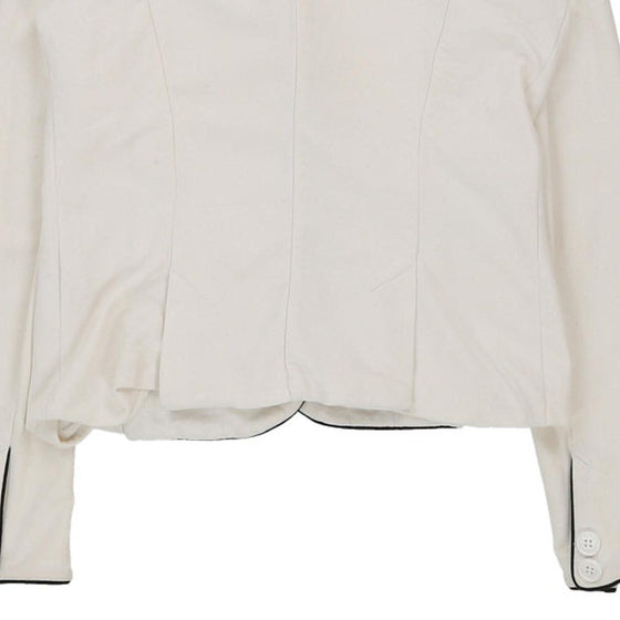 Iceberg Blazer - XS White Cotton