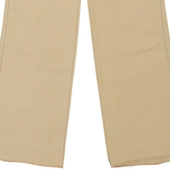 Vintagebeige Pick Up Trousers - womens 28" waist