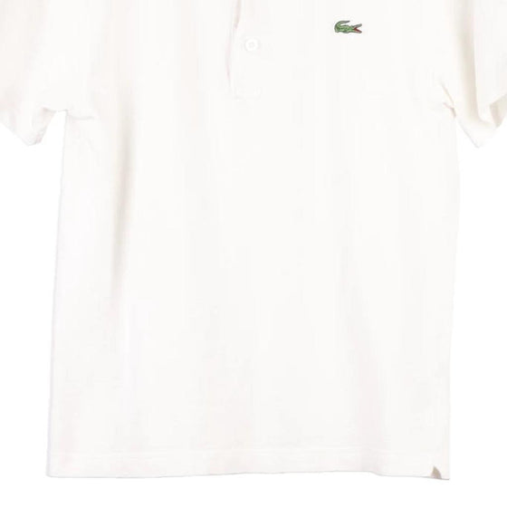 Vintage white Lacoste Polo Shirt - mens small