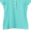 Vintage teal Lacoste Polo Shirt - womens medium