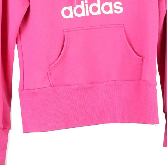 Vintage pink Age 14-16 Adidas Hoodie - girls large