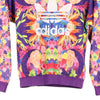 Vintage multicoloured Age 11-12 Adidas Sweatshirt - girls medium