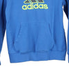 Vintage blue Age 13-14 Adidas Hoodie - boys large