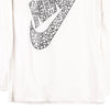 Vintage white Age 14-16 Nike Long Sleeve T-Shirt - girls x-large