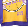 Vintage block colour Lakers Hardwood Classics Nba Sweatshirt - womens large