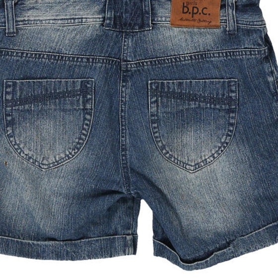 Vintage blue Age 12-14 B.P.C. Short Dungarees - girls 30" waist