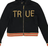 Pre-Loved black True Religion Hoodie - womens small