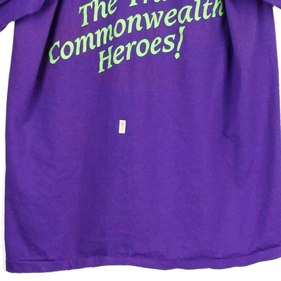 Vintage purple Virgina Commonwealth Games Unbranded T-Shirt - womens large