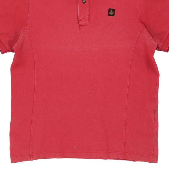 Vintage red Refrigiwear Polo Shirt - mens large