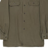 Vintage khaki 1984 German Army Shirt - mens large