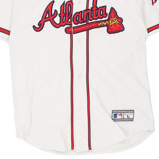 Vintage white Atlanta Braves Starter Jersey - mens large