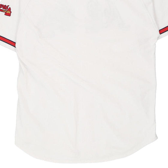 Vintage white Atlanta Braves Starter Jersey - mens large