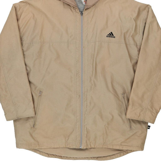 Vintage beige Adidas Jacket - mens large