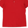 Vintage red Emporio Armani Polo Shirt - mens large