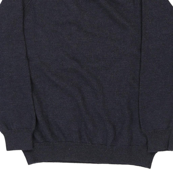 Vintage navy Giorgio Armani Jumper - mens x-large