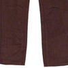 Vintage burgundy Shining Trousers - womens 26" waist