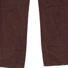 Vintage burgundy Shining Trousers - womens 26" waist