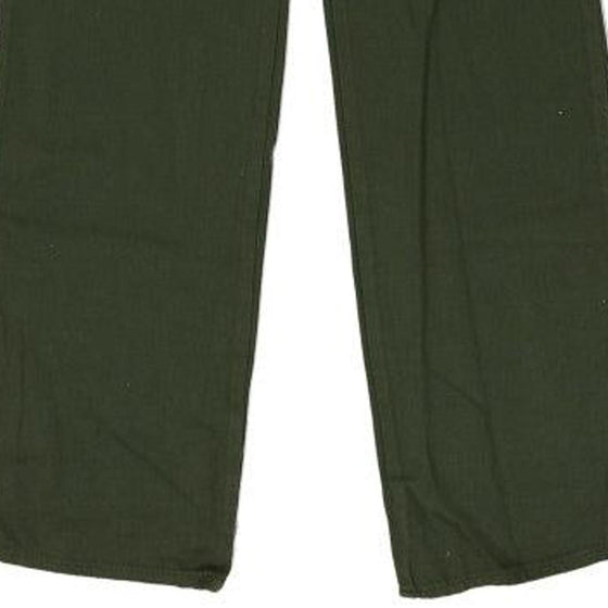 Vintage green Shaft Trousers - womens 26" waist