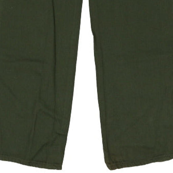 Vintage green Shaft Trousers - womens 26" waist