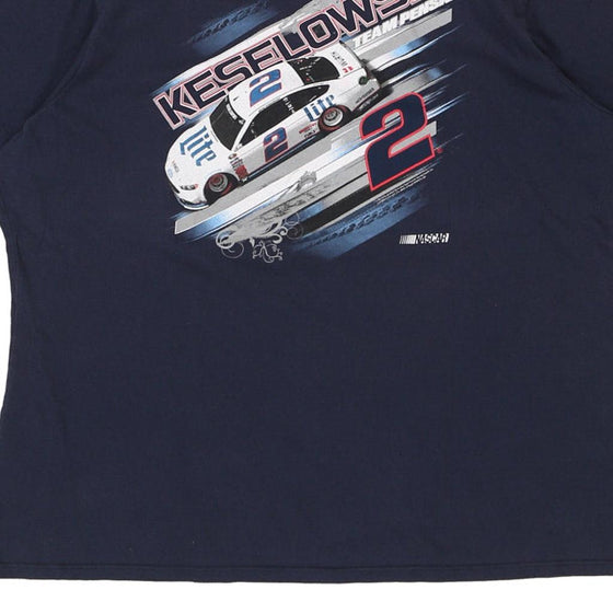 Vintage navy Keselowski Fanatics T-Shirt - womens xx-large