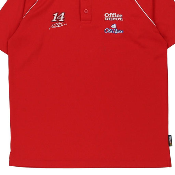 Vintage red Nascar Polo Shirt - mens large